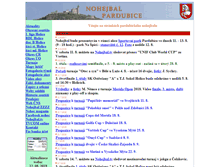 Tablet Screenshot of nohejbal-pardubice.com